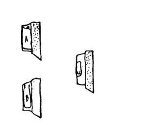 টিস্যু প্রসেসর থেকে আলাদা করার পর নমুনাগুলো মোমের মধ্যে স্থাপন