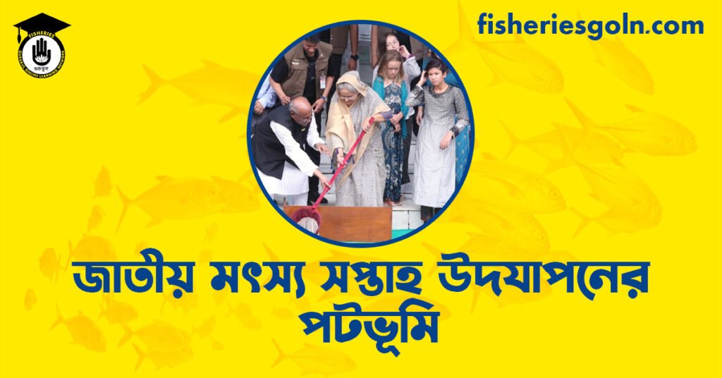 জাতীয় মৎস্য সপ্তাহ উদযাপনের পটভূমি