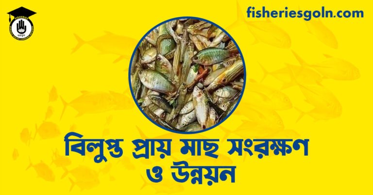 বিলুপ্ত প্রায় মাছ সংরক্ষণ ও উন্নয়ন