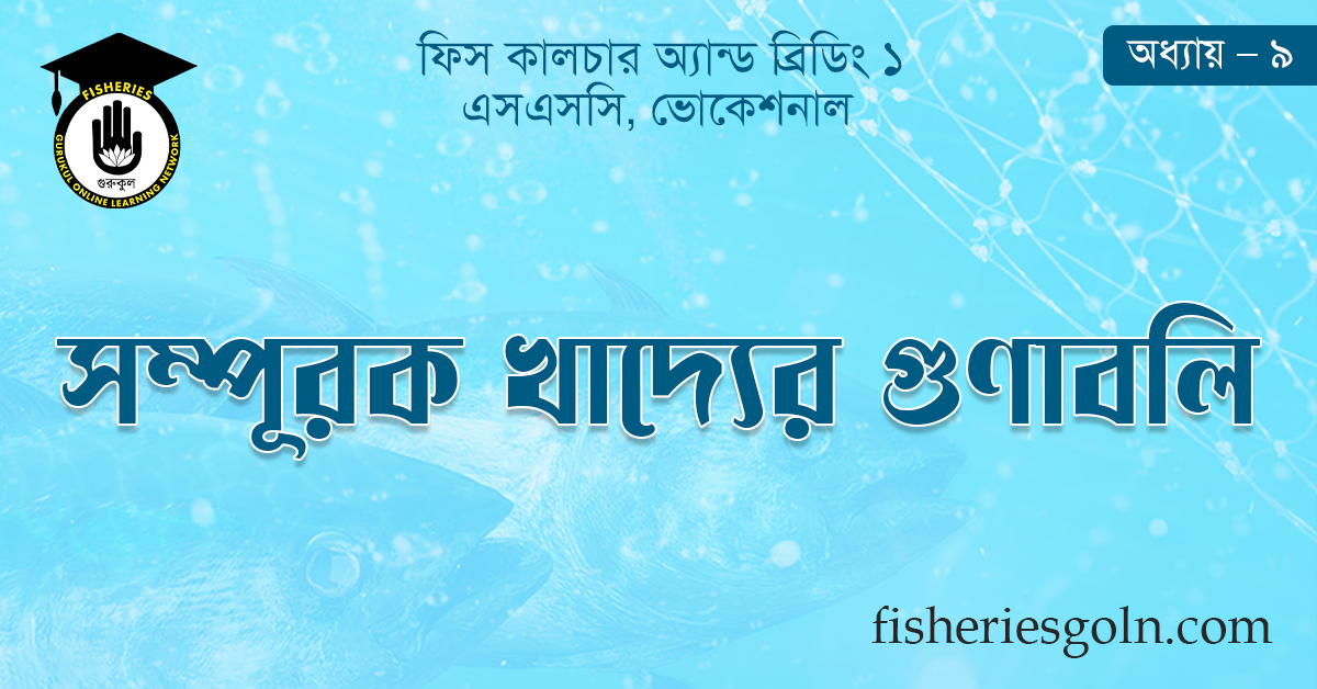 সম্পূরক খাদ্যের গুণাবলি