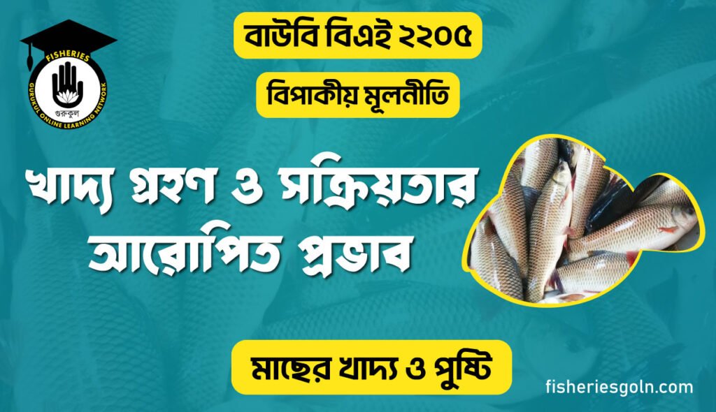 খাদ্য গ্রহণ ও সক্রিয়তার আরোপিত প্রভাব